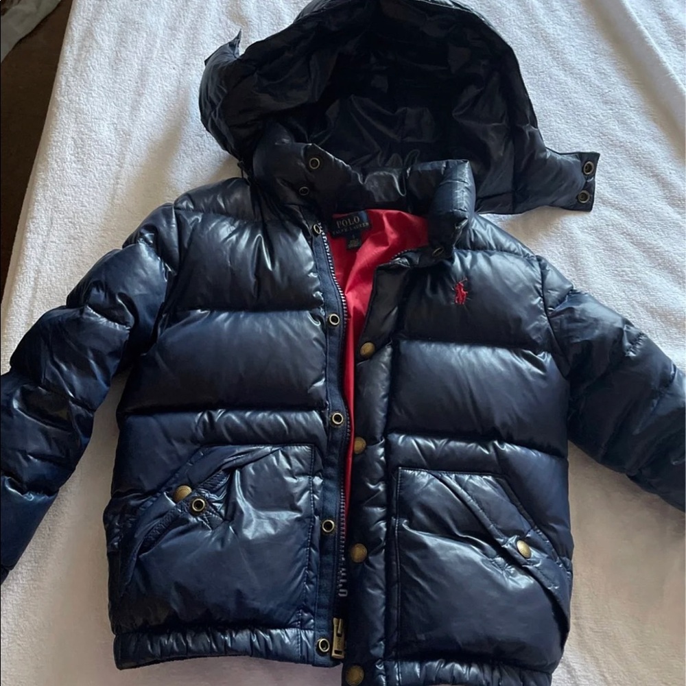 Polo ralph lauren kids coat in size 5